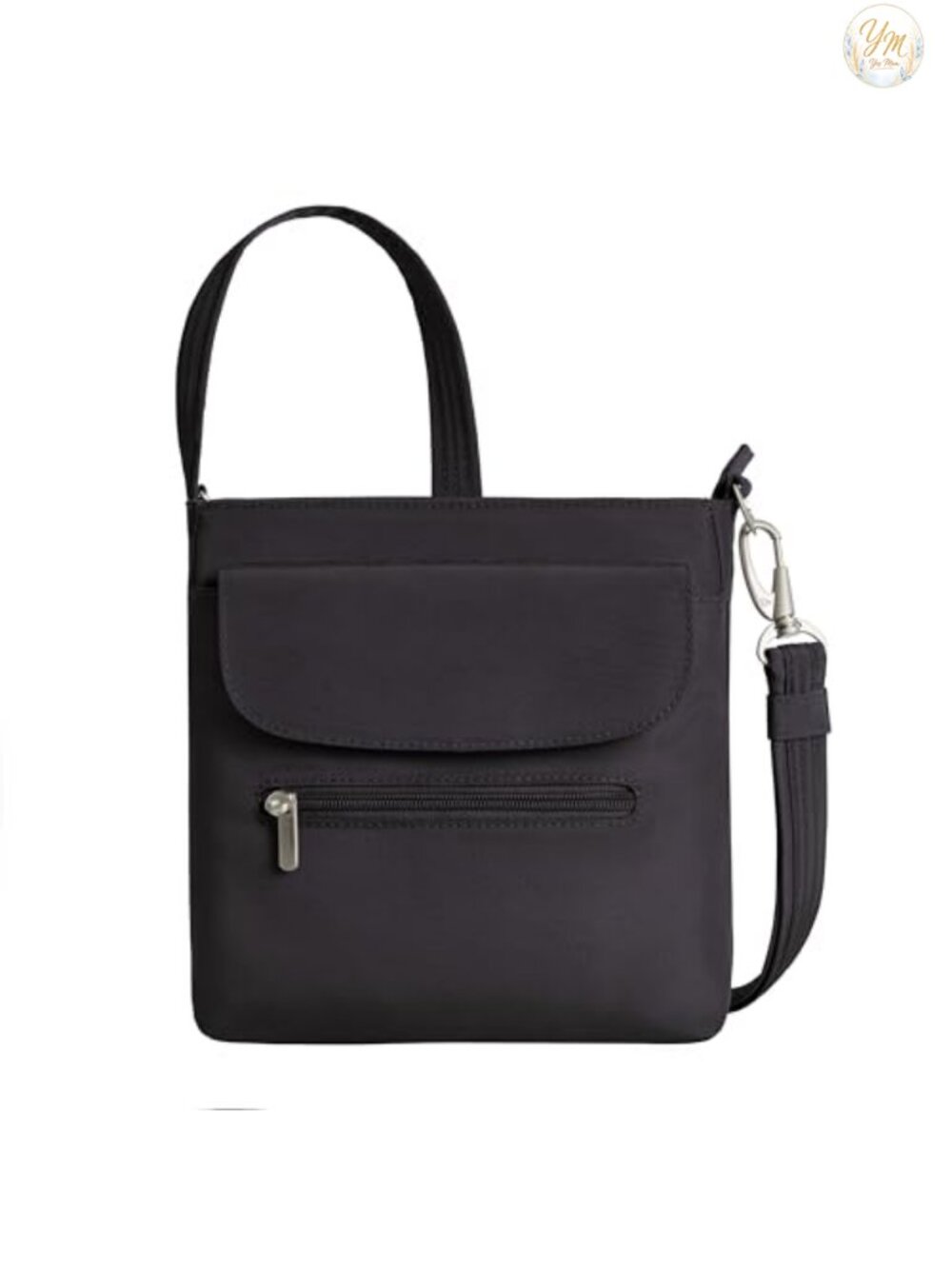 Anti-Theft Crossbody Bag with RFID Protection, Travel Security Shoulder